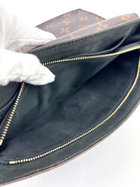 Saint Placide Monogram Canvas Noir Crossbody Bag