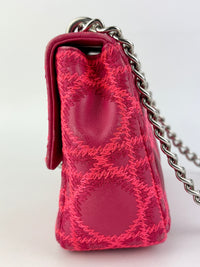 Miss Dior Small Embroidered Pink Leather Bag - Glampot