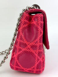 Miss Dior Small Embroidered Pink Leather Bag - Glampot