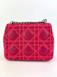 Miss Dior Small Embroidered Pink Leather Bag - Glampot