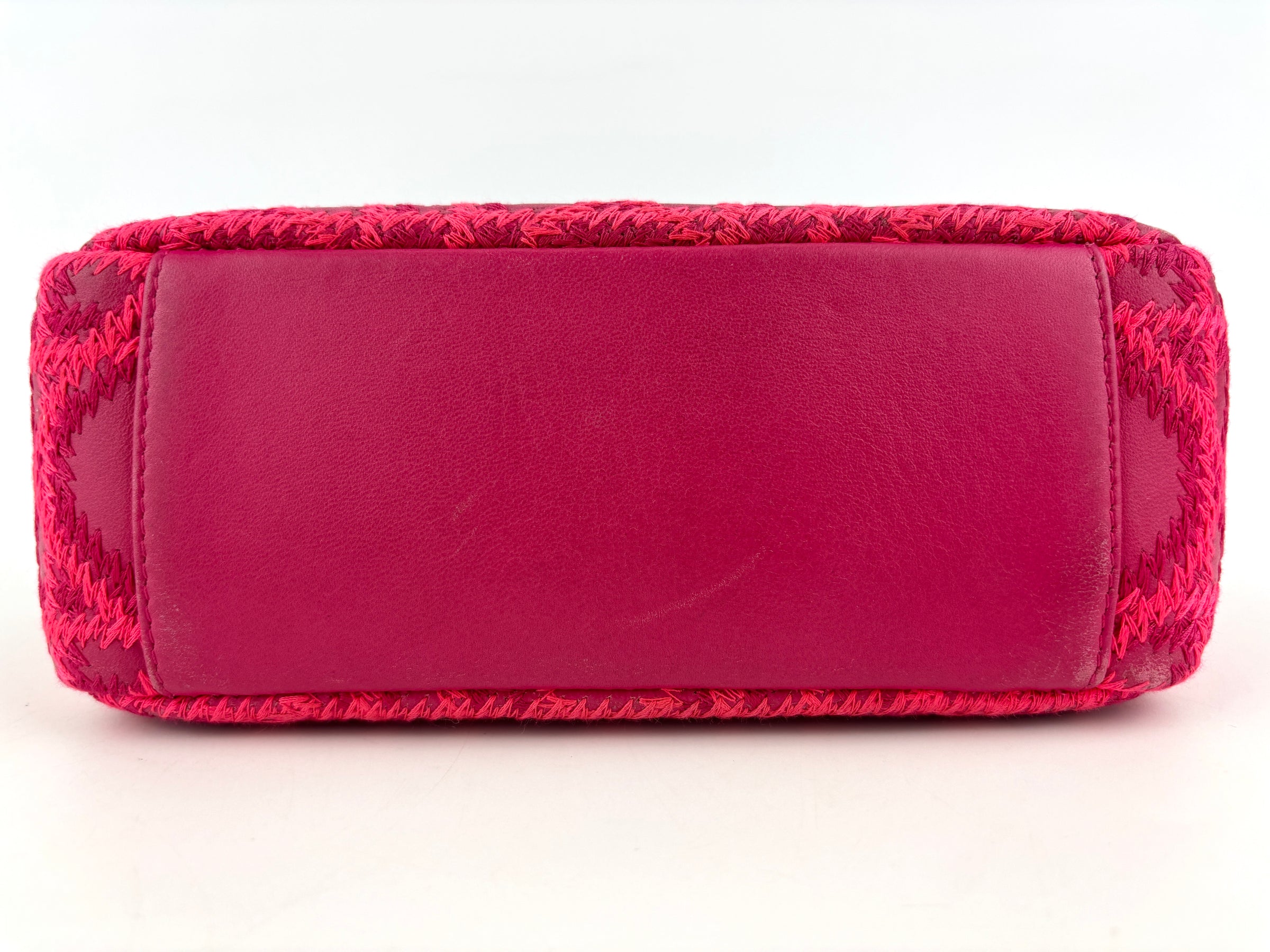 Miss Dior Small Embroidered Pink Leather Bag - Glampot