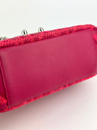 Miss Dior Small Embroidered Pink Leather Bag - Glampot