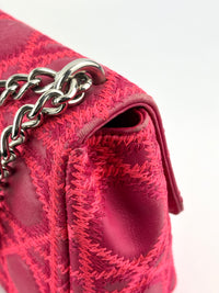 Miss Dior Small Embroidered Pink Leather Bag - Glampot