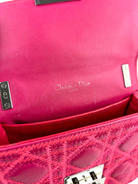 Miss Dior Small Embroidered Pink Leather Bag - Glampot
