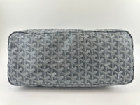 Saint Louis Grey Goyardine Canvas PM Tote Bag