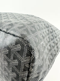 Saint Louis Grey Goyardine Canvas PM Tote Bag