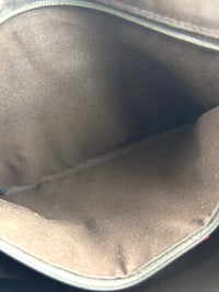 327786 Red Leather Large D-Ring Hobo Bag
