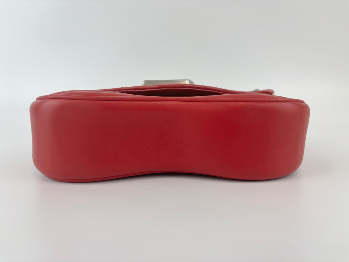 New Wave Chain PM Bag in Red