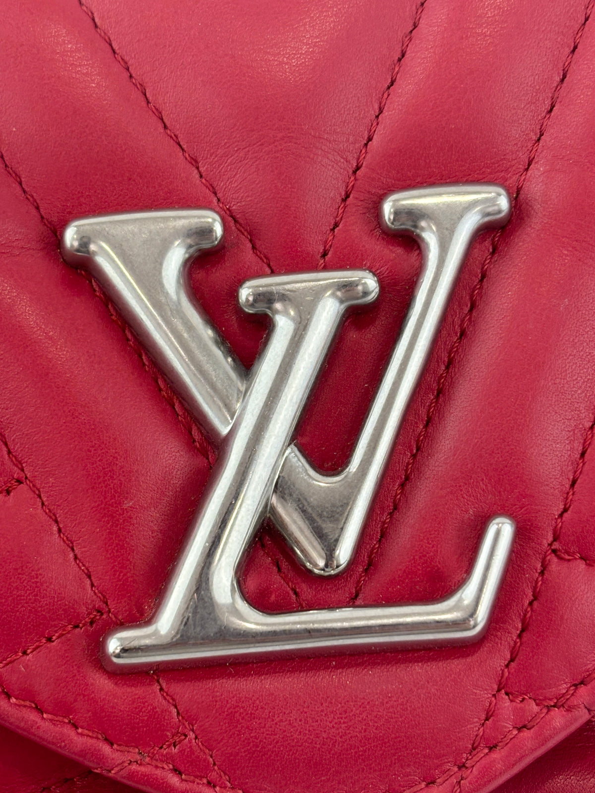 New Wave Chain PM Bag in Red