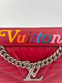 New Wave Chain PM Bag in Red