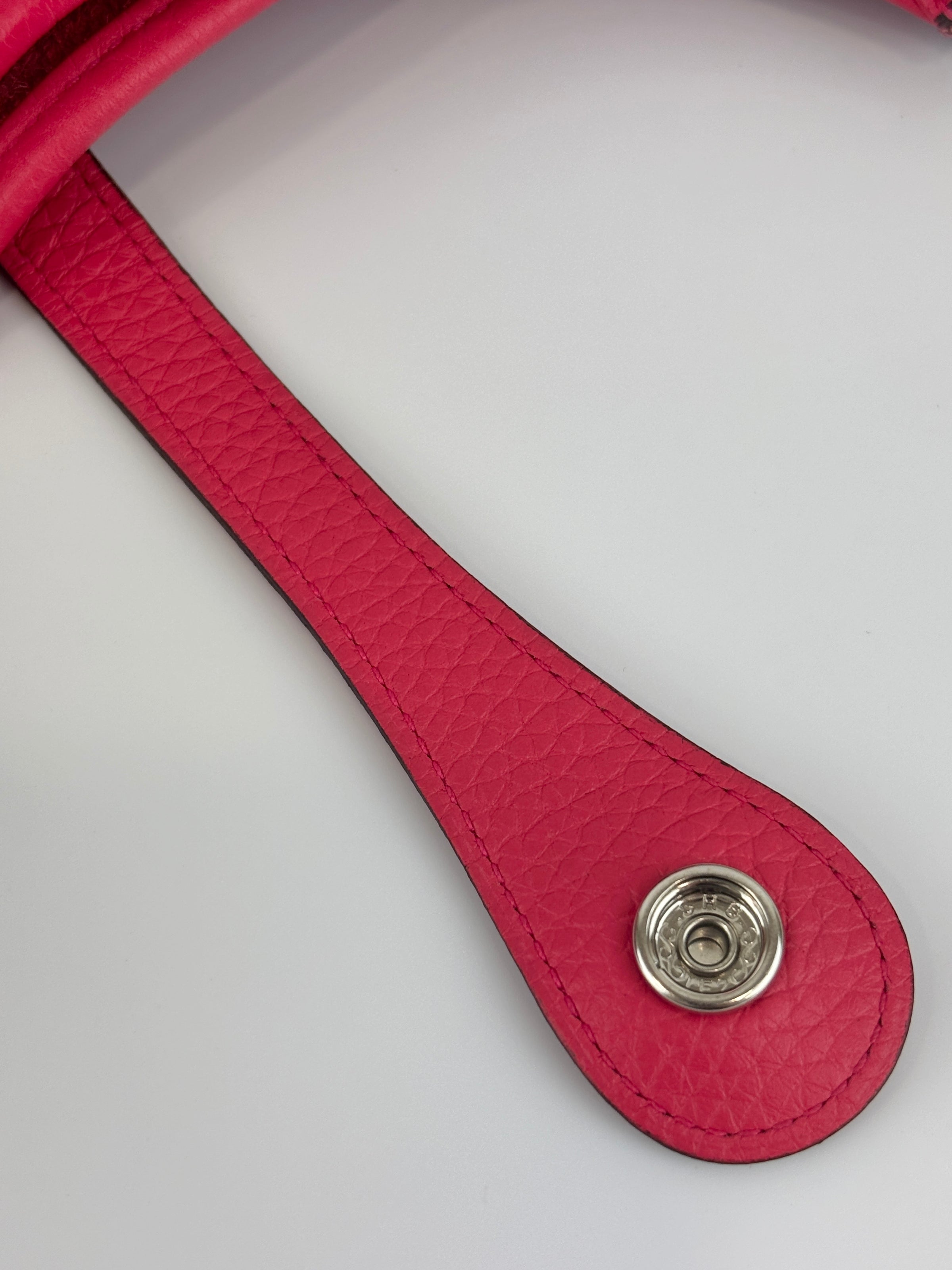 Evelyne 29 Rose Extreme SHW Taurillon Clemence Leather