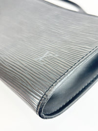 Epi Leather Pochette Accessoires Black