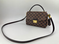 N53000 Croisette Damier Ebene Canvas Bag