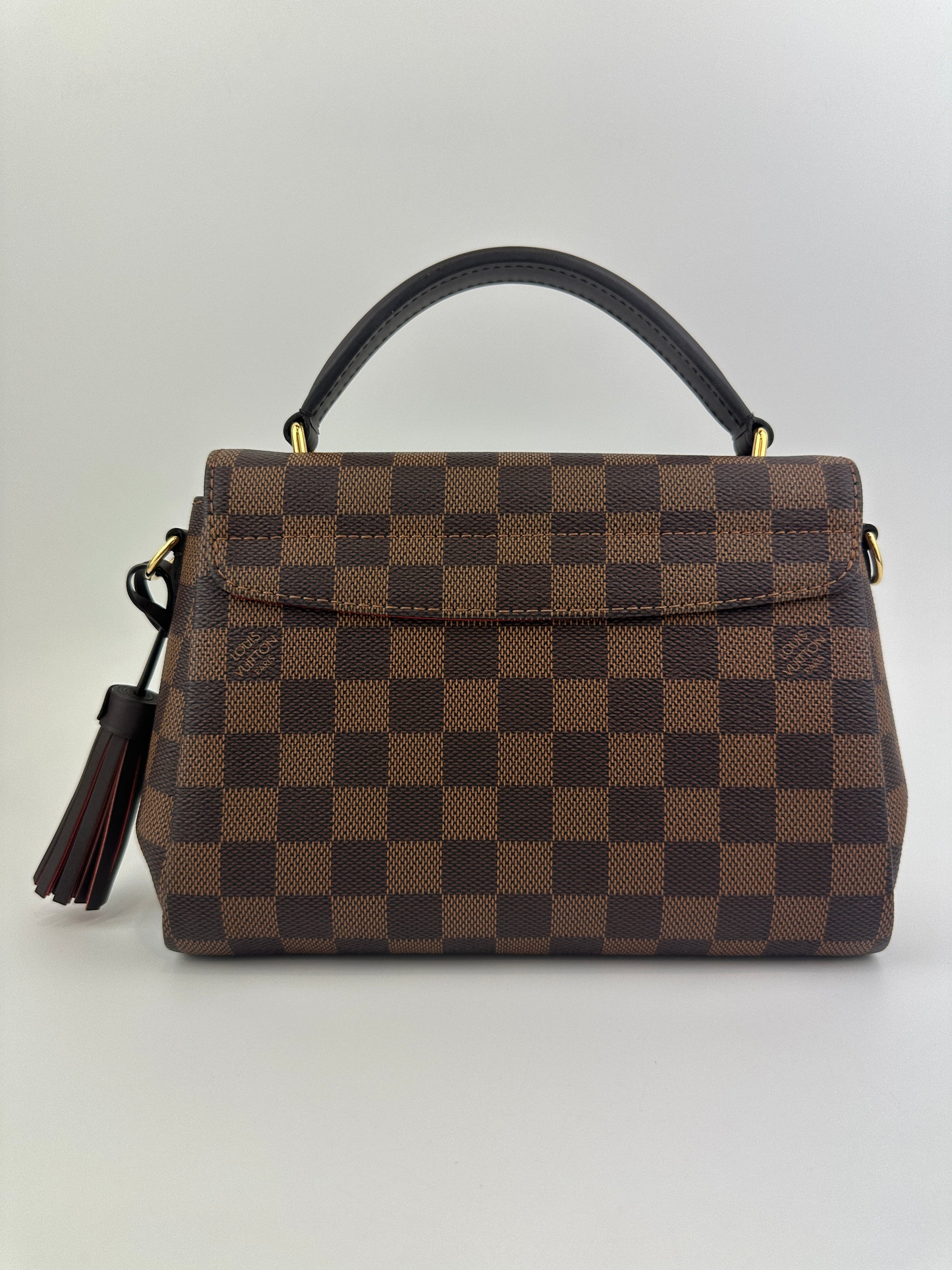 N53000 Croisette Damier Ebene Canvas Bag