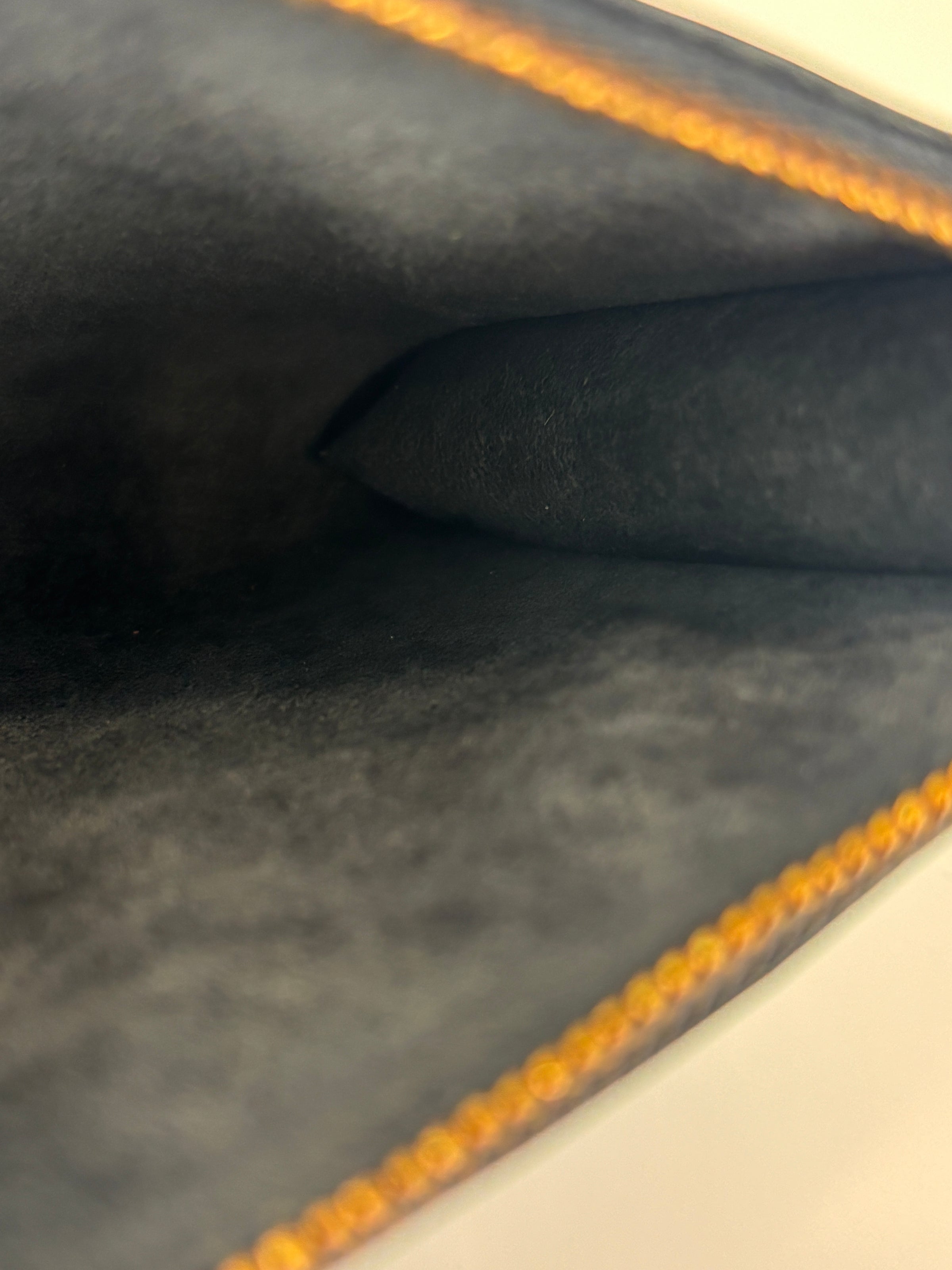 Epi Leather Pochette Accessoires Black
