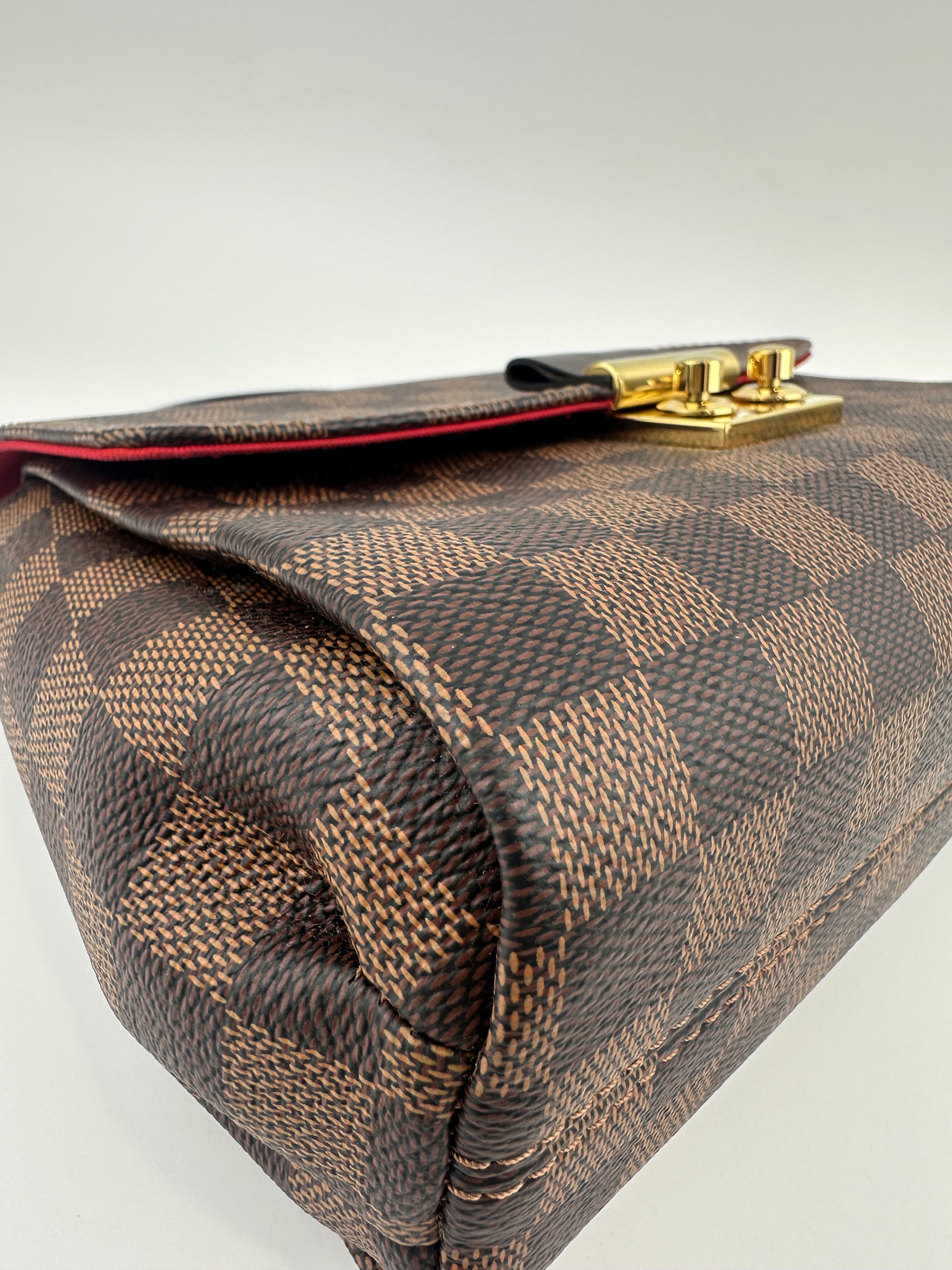 N53000 Croisette Damier Ebene Canvas Bag