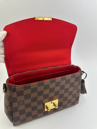 N53000 Croisette Damier Ebene Canvas Bag