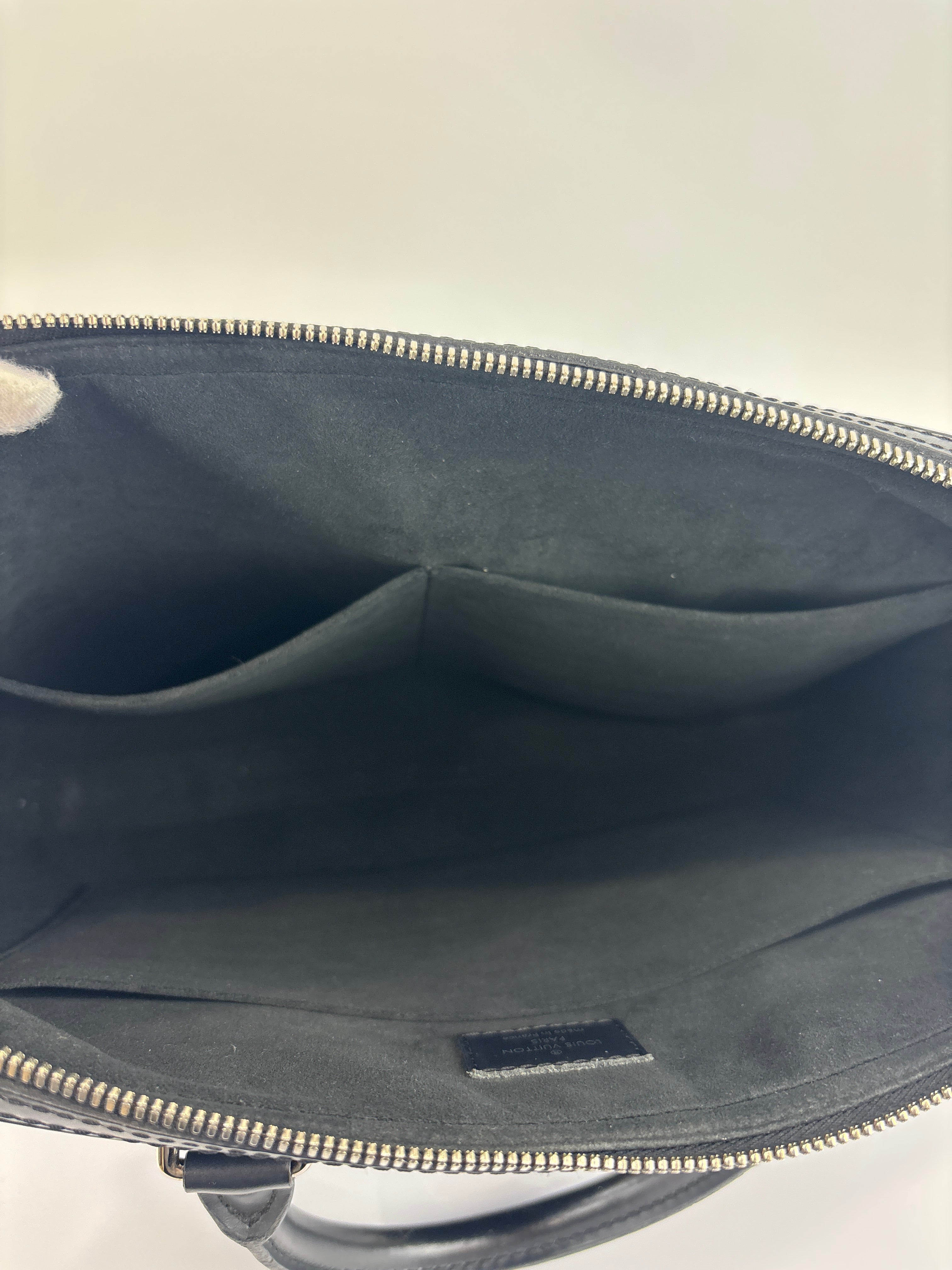 Louis Vuitton Dandy PM Noir Epi Leather Briefcase – Glampot