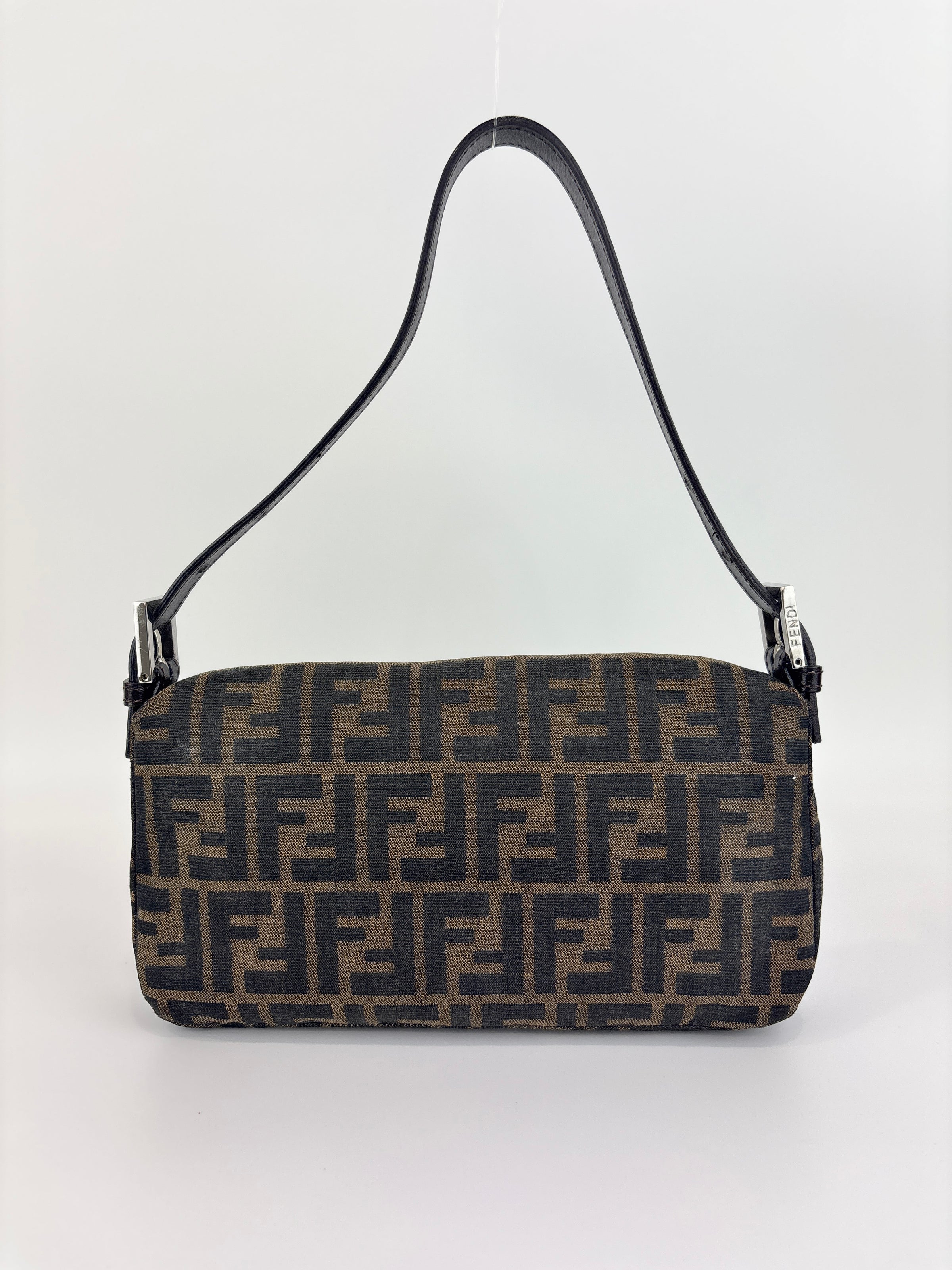 Zucca Tobacco Baguette Shoulder Bag