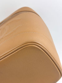 Vintage Vanity Case in Beige GHW - Glampot