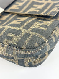 Zucca Tobacco Baguette Shoulder Bag