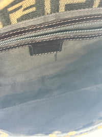 Zucca Tobacco Baguette Shoulder Bag