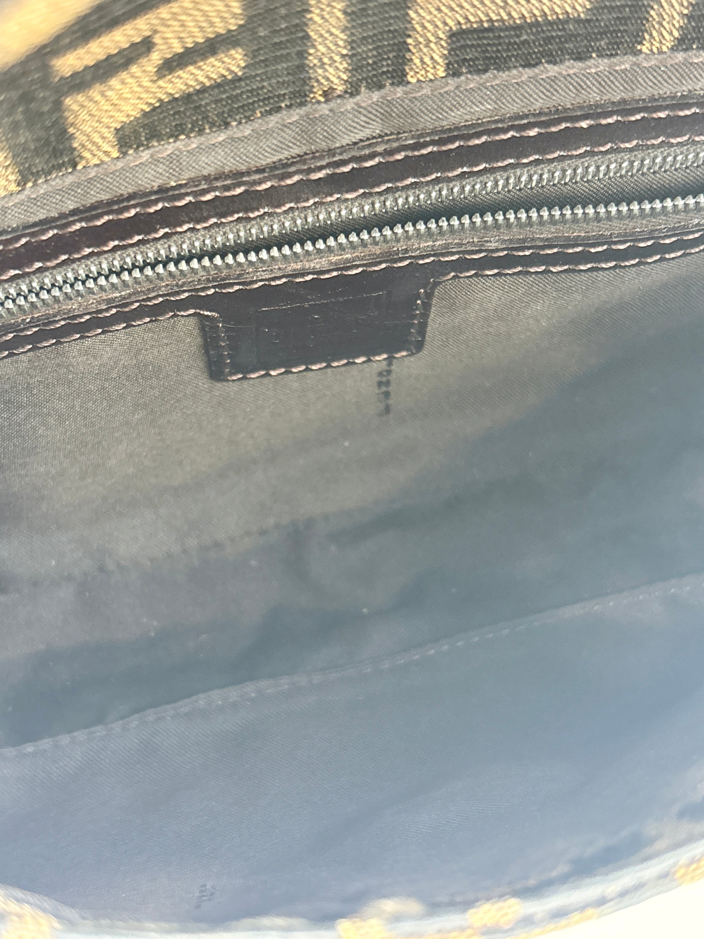 Zucca Tobacco Baguette Shoulder Bag