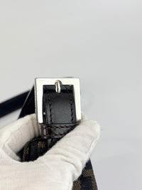 Zucca Tobacco Baguette Shoulder Bag