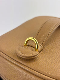 Vintage Vanity Case in Beige GHW - Glampot