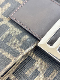 Zucca Tobacco Baguette Shoulder Bag