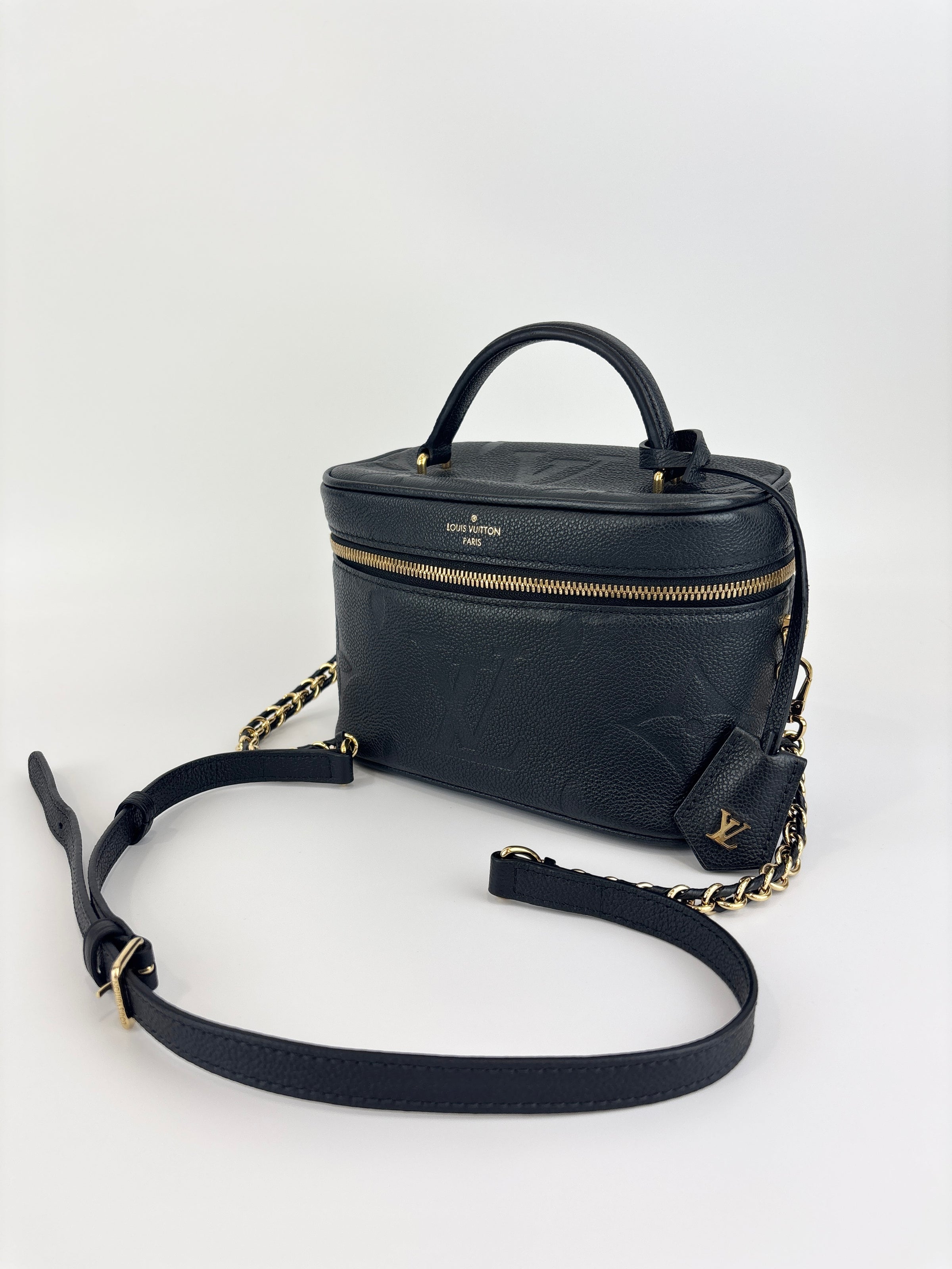 Vanity PM Black Monogram Empreinte Leather