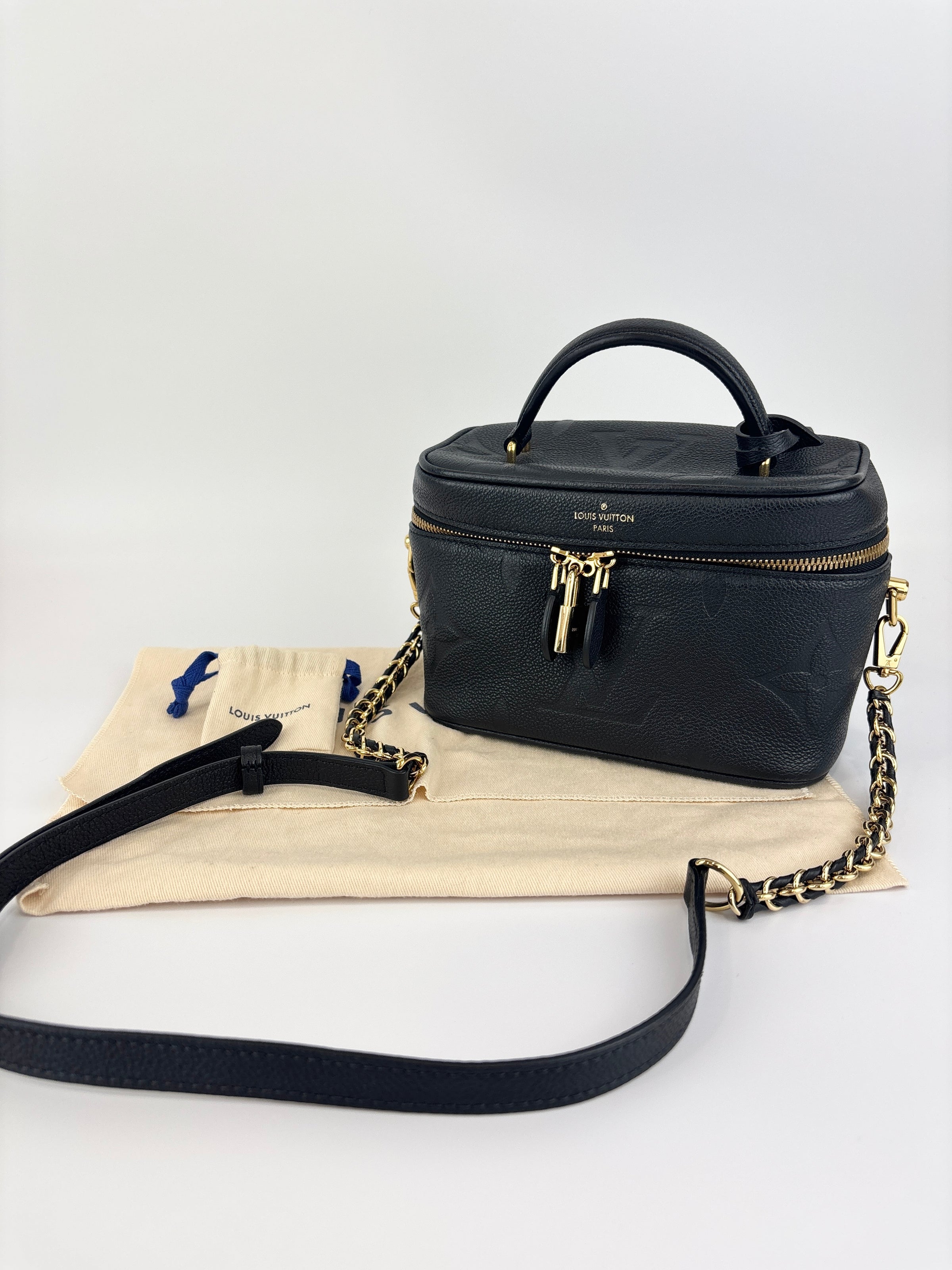 Vanity PM Black Monogram Empreinte Leather
