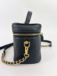 Vanity PM Black Monogram Empreinte Leather
