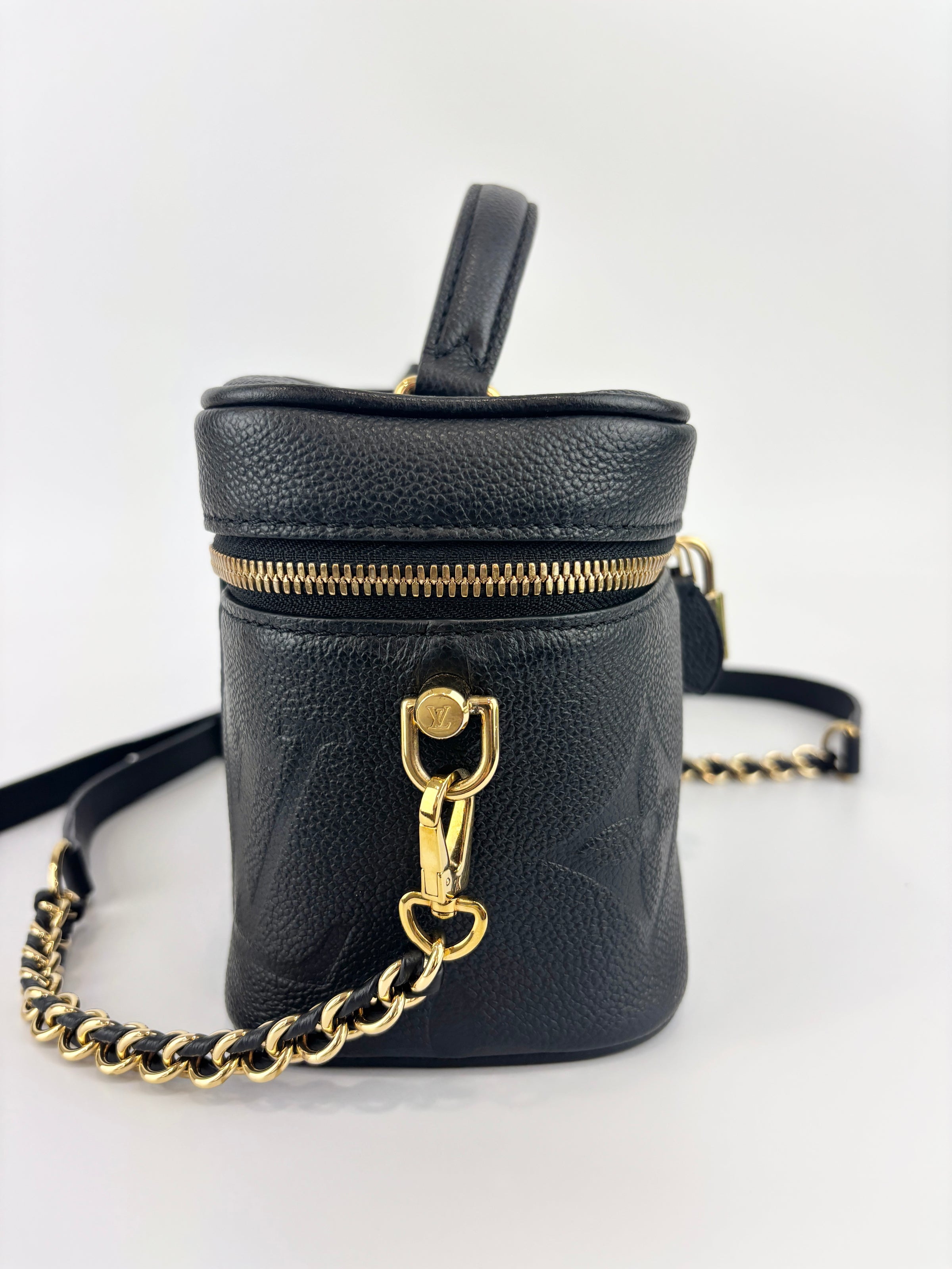 Vanity PM Black Monogram Empreinte Leather