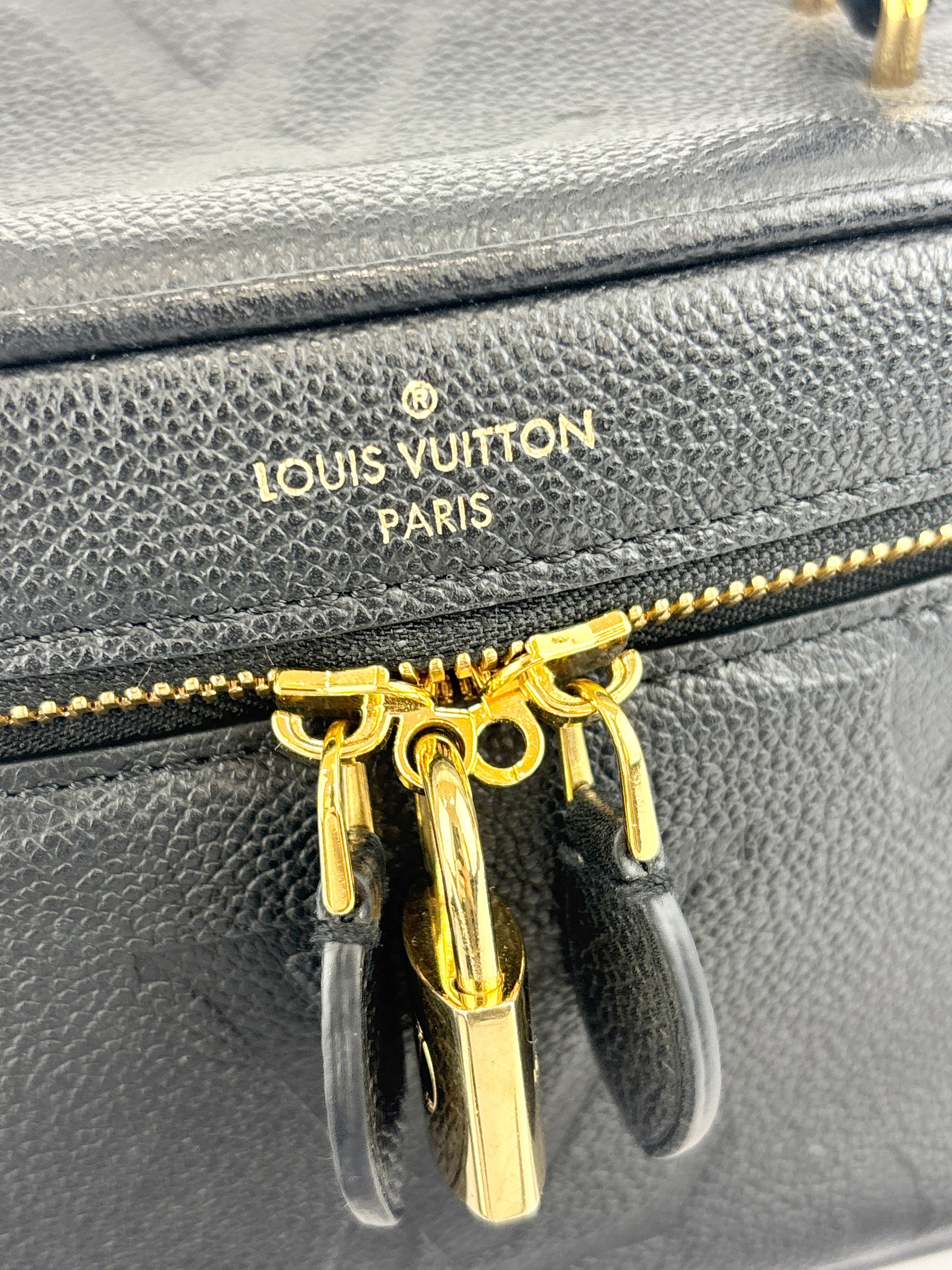 Vanity PM Black Monogram Empreinte Leather