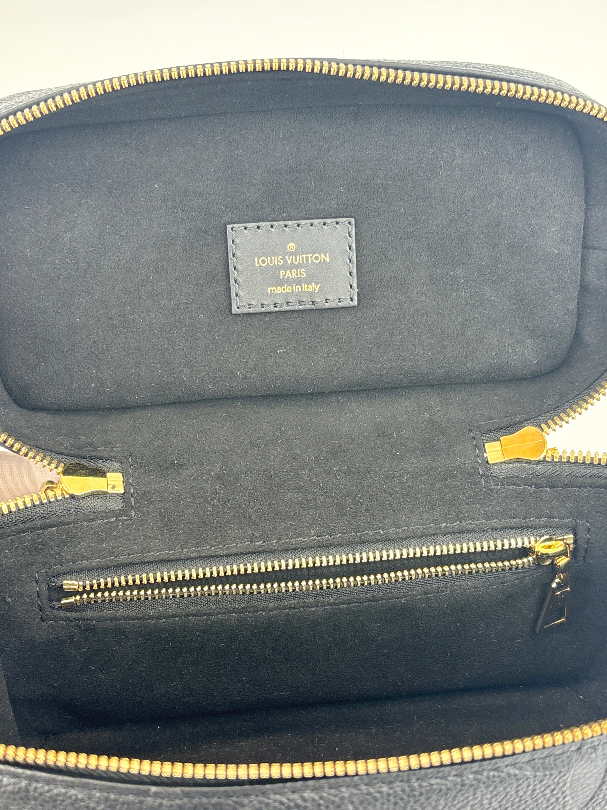 Vanity PM Black Monogram Empreinte Leather