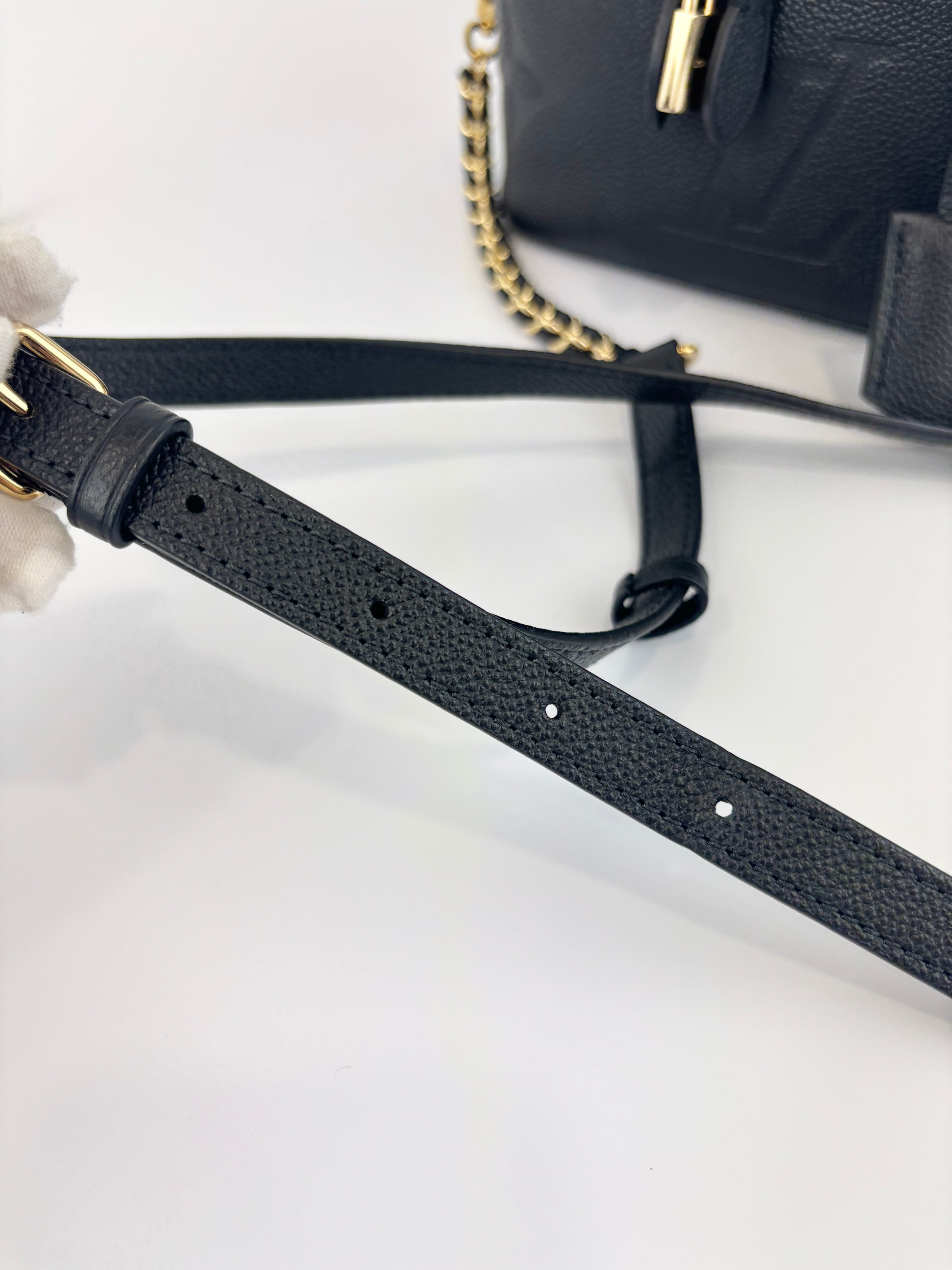 Vanity PM Black Monogram Empreinte Leather
