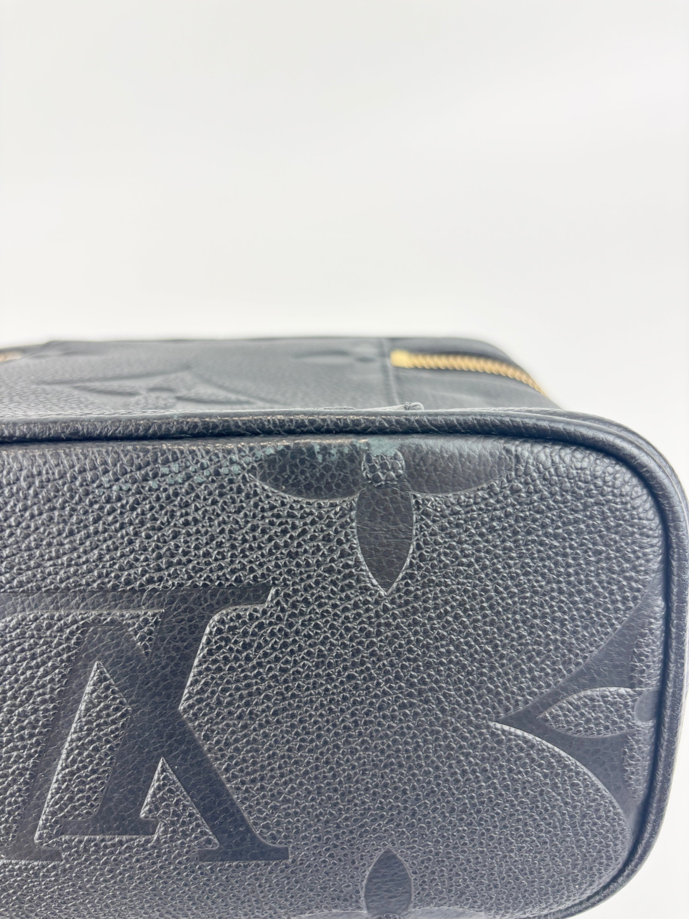 Vanity PM Black Monogram Empreinte Leather