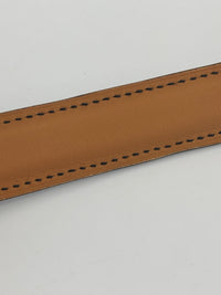 Medor Black Leather Apple Watch Strap 20mm