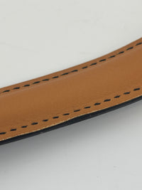 Medor Black Leather Apple Watch Strap 20mm