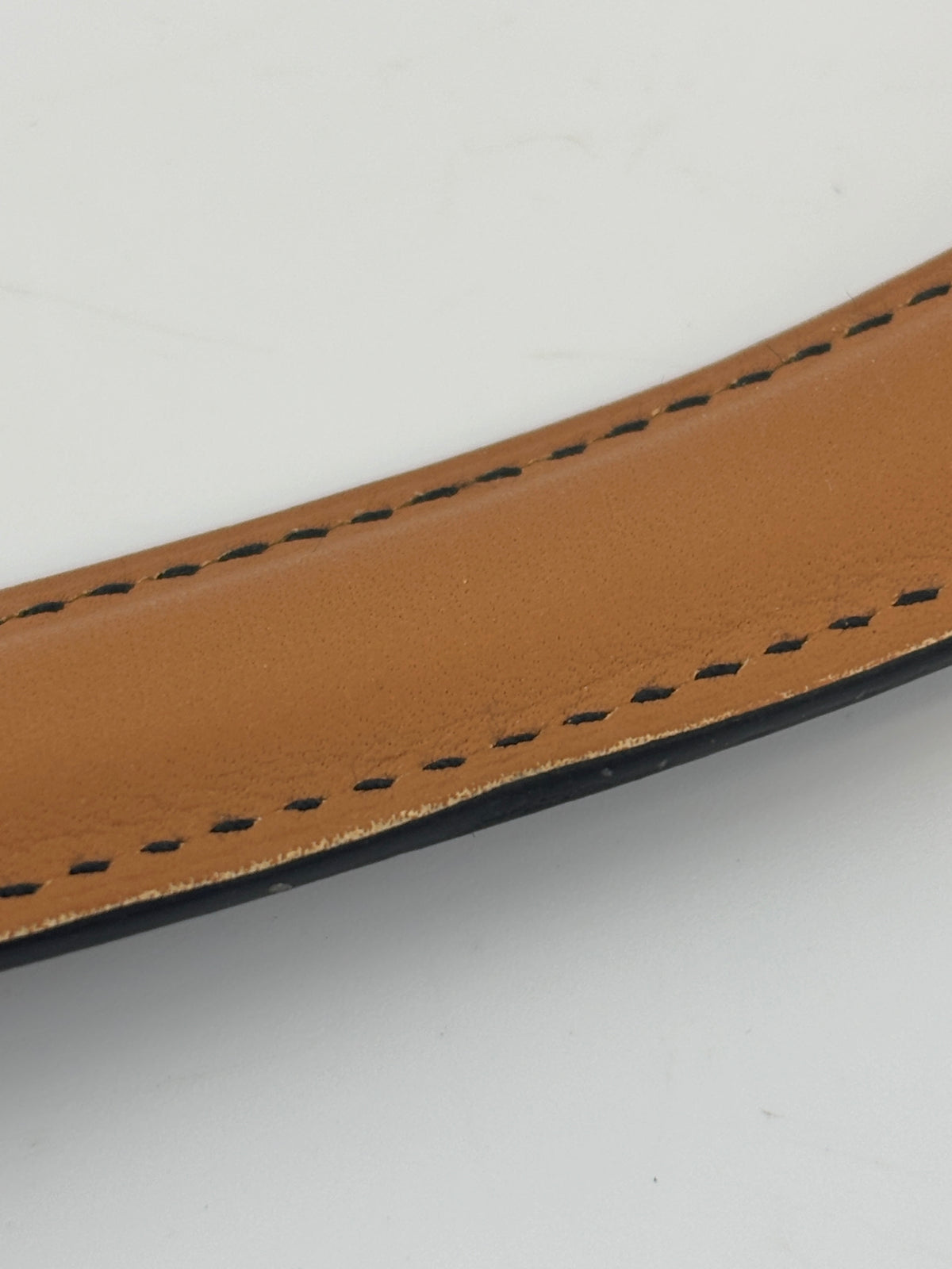Medor Black Leather Apple Watch Strap 20mm