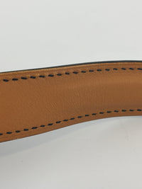 Medor Black Leather Apple Watch Strap 20mm