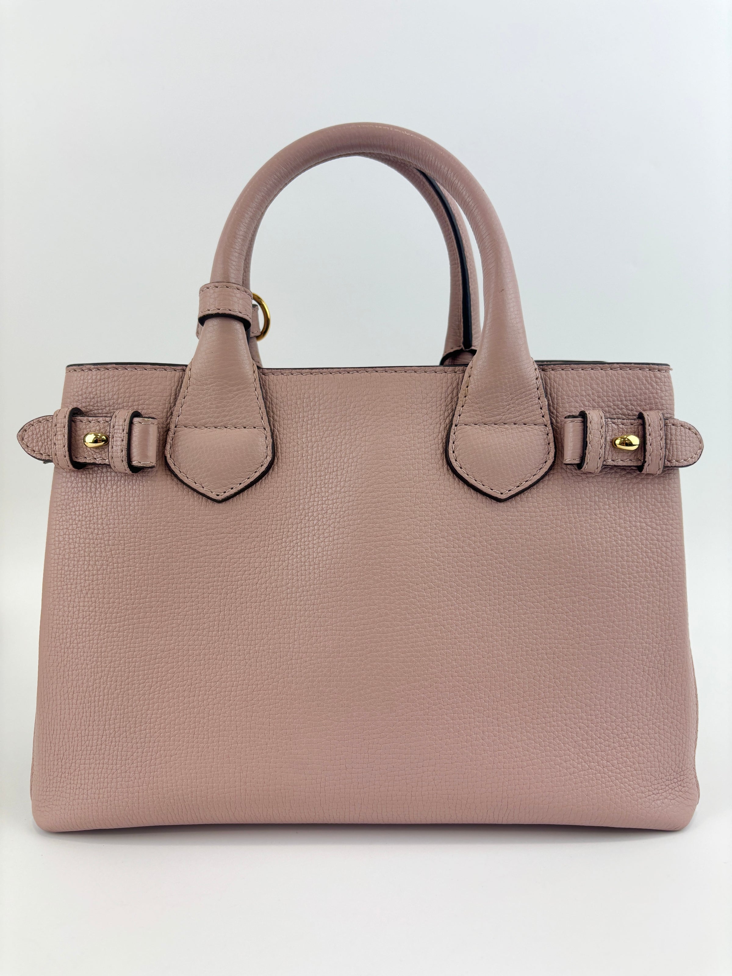 Small Banner House Check Canvas Tote Bag - Glampot