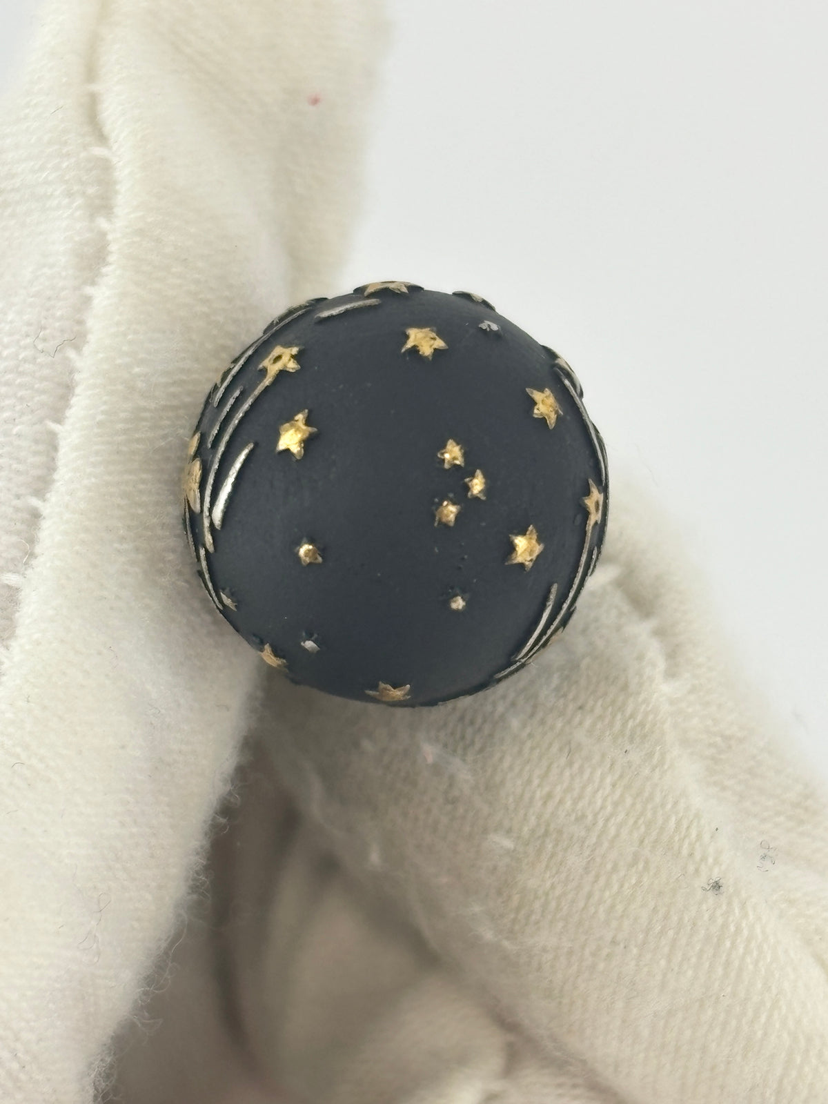 Metal Star Heart Mise En Dior Tribal Earrings Black Gold