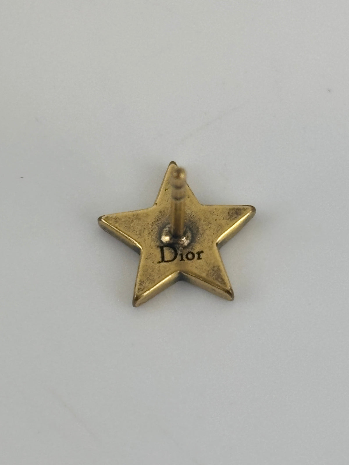 Metal Star Heart Mise En Dior Tribal Earrings Black Gold