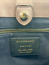 Small Banner House Check Canvas Tote Bag - Glampot