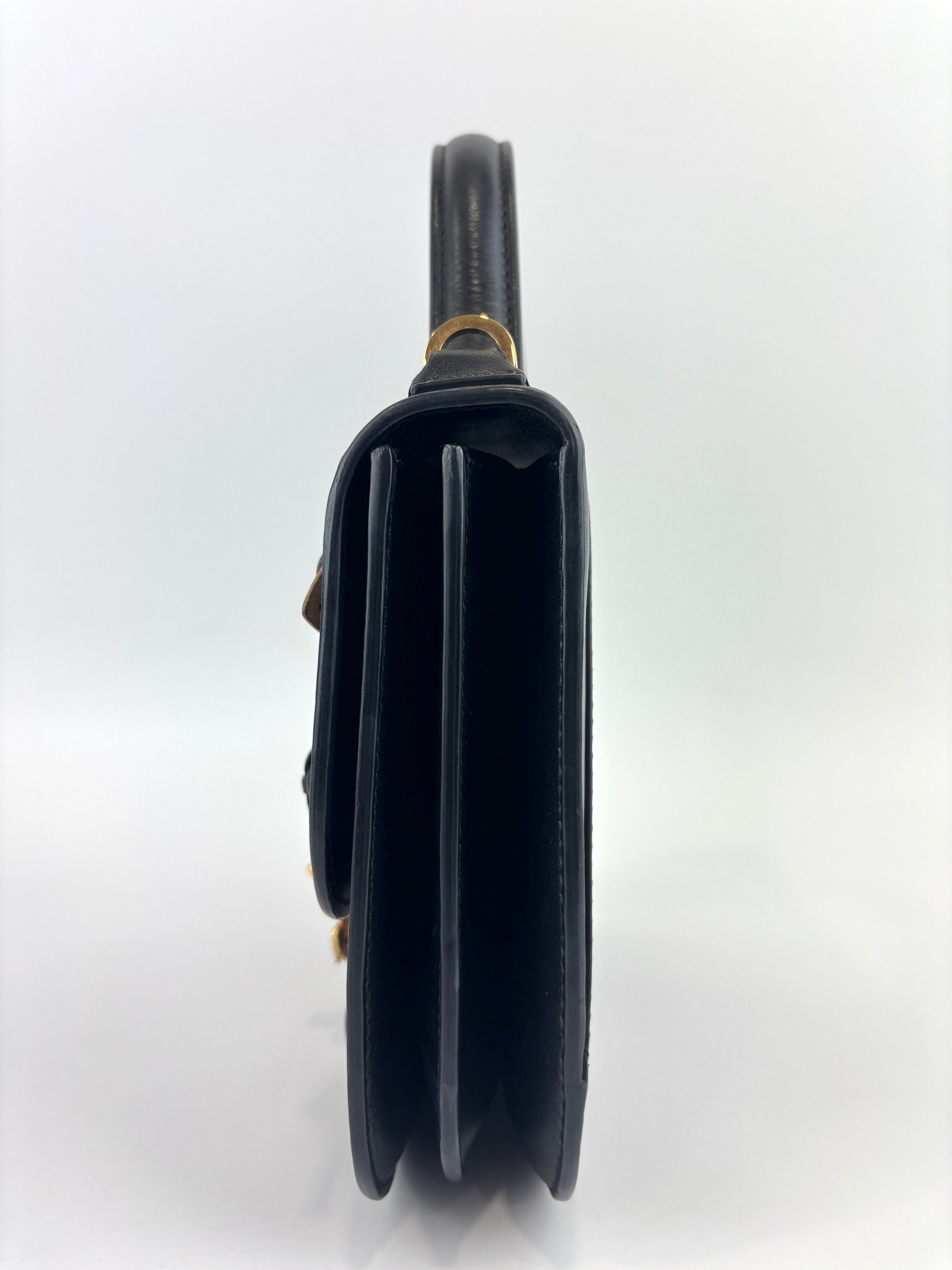 Virtus 3D Flower Small Top Handle Bag Black - Glampot