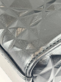 Medium Ultra Matte Lady D-Joy Black Diamond Motif Cannage Calfskin