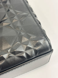 Medium Ultra Matte Lady D-Joy Black Diamond Motif Cannage Calfskin
