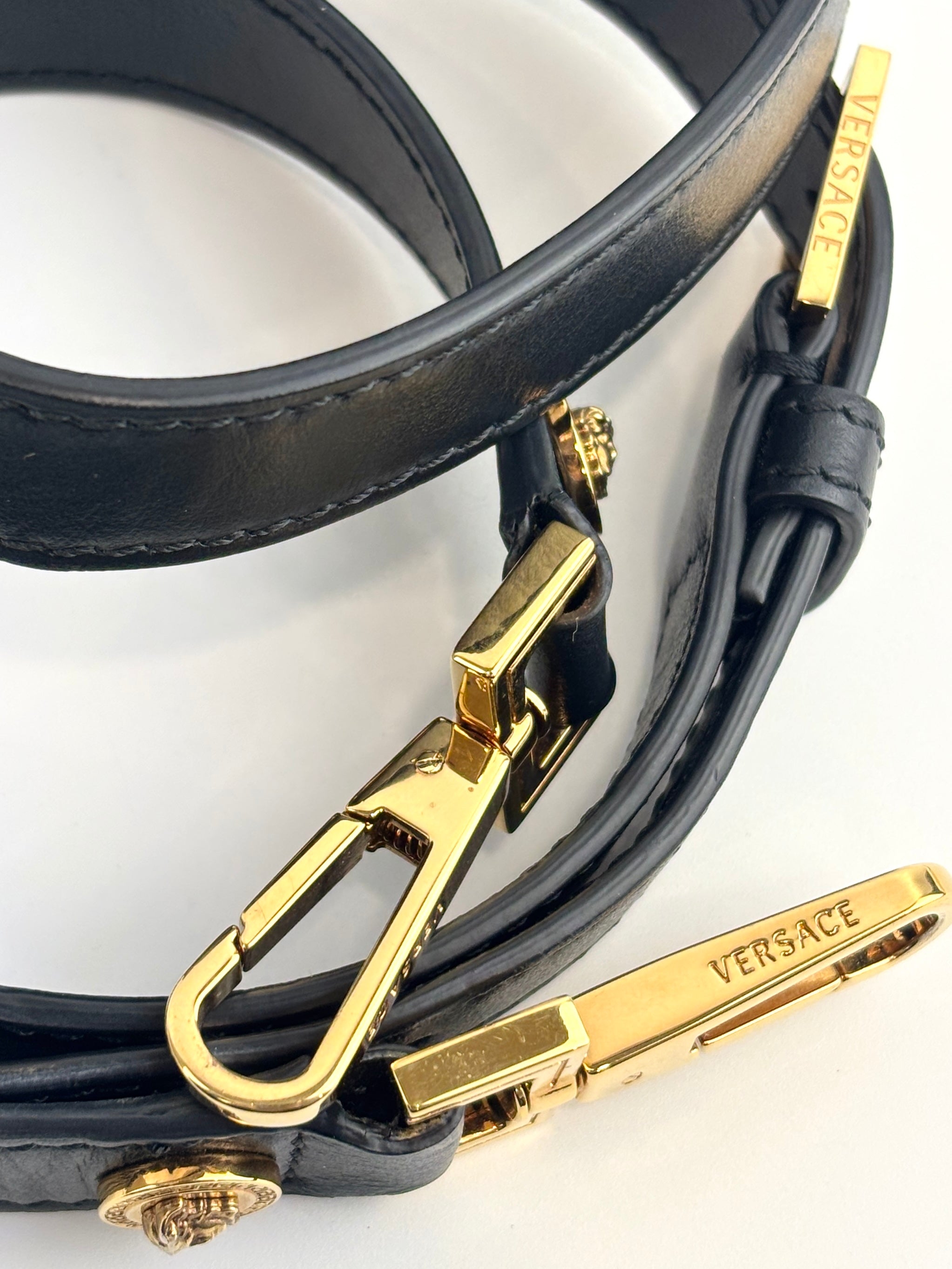 Virtus 3D Flower Small Top Handle Bag Black - Glampot